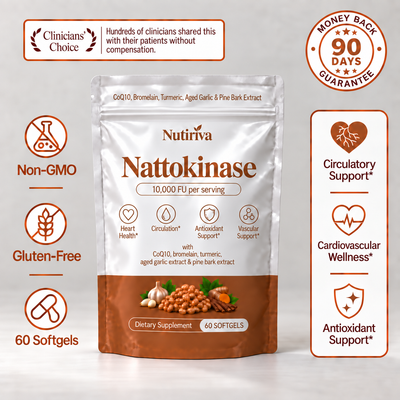 Nattokinase 10,000 FU+ Softgels