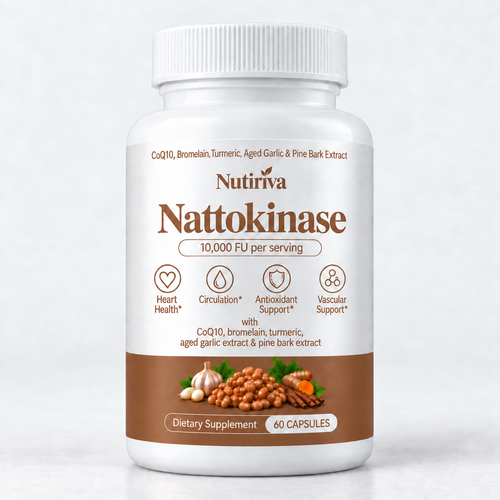 Nattokinase 10,000 FU+ Capsules