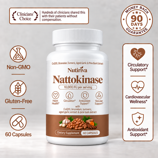 Nattokinase 10,000 FU+ Capsules