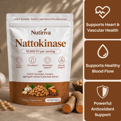 Nattokinase 10,000 FU+ Softgels