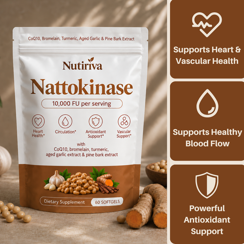 Nattokinase 10,000 FU+ Softgels