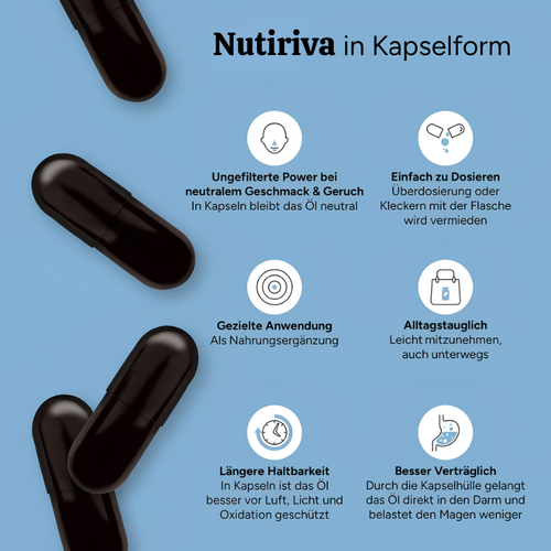 Organic Black Cumin Oil Capsules