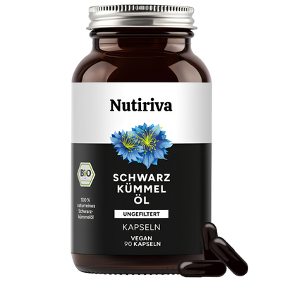 Organic Black Cumin Oil Capsules